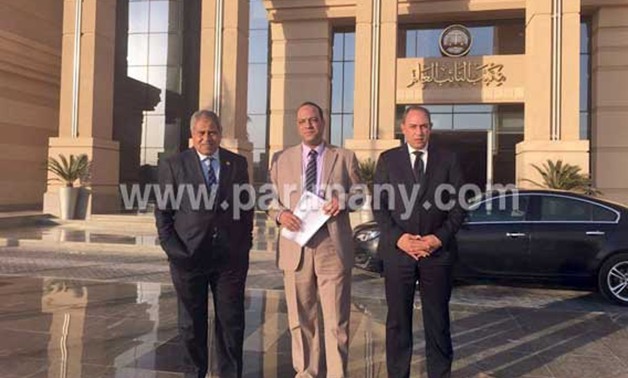 إبراهيم نظير ومحمد عبد الجواد نائبا القوصية وديروط يتقدمان ببلاغ ضد تيمور السبكى