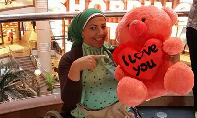 "فلانتين مجلس النواب".. جهاد إبراهيم مع "الدبدوب" وتوجه رسالة للفتيات فى عيد الحب