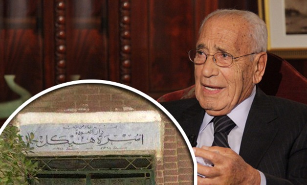 ننشر أول صورة لمقبرة محمد حسنين هيكل.. وجمال فهمى: دفن الأستاذ فى مصر الجديدة