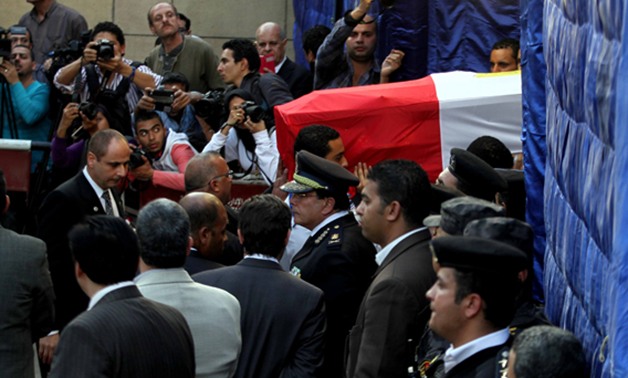 الجنازة العسكرية.. مصر تُودع بطرس غالى بطقوس ومراسم رسمية