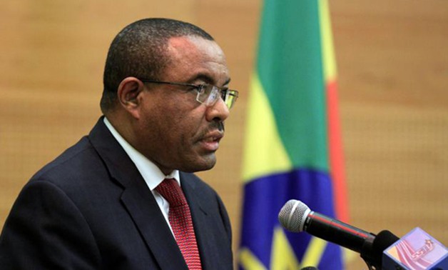 رئيس وزراء أثيوبيا موجهًا التحية للسيسى: حريصون على مياه النيل