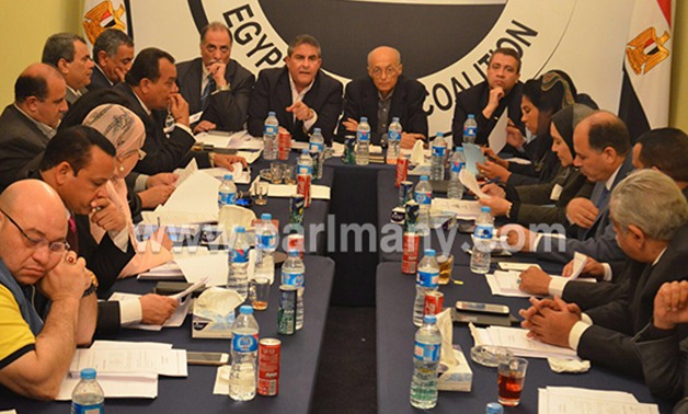 برلمانى ينشر أول صورة لاجتماع قطاع جنوب الصعيد لـ "دعم مصر" بحضور اليزل
