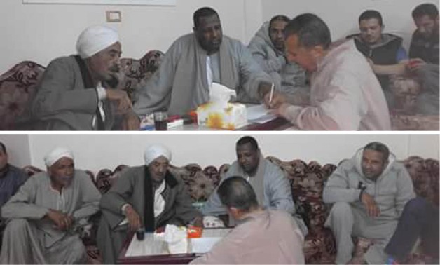 والد النائب أحمد شعيب يعقد جلسة صلح بين عائلتين بالإسماعيلية