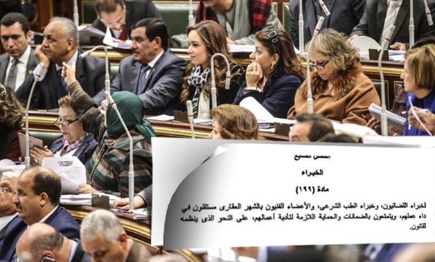 "برلمانى" ينشر النص الكامل لفصل "الخبراء" من باب نظام الحكم بالدستور المصرى
