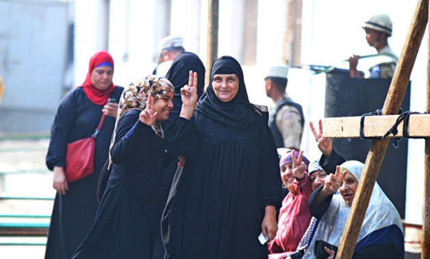 رئيسة لجنة بالعمرانية: غالبية الناخبين من ذوى الاحتياجات الخاصة وكبار السن والسيدات