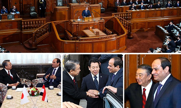 أول رئيس عربى بالبرلمان اليابانى