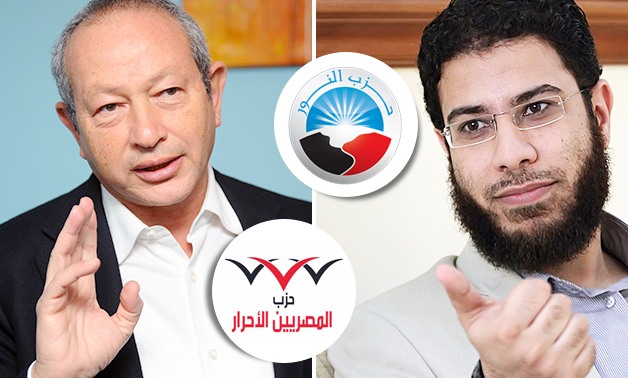 "ساويرس" يتهم حزب النور ونادر بكار بالسب والقذف فى بلاغ رسمى للنائب العام