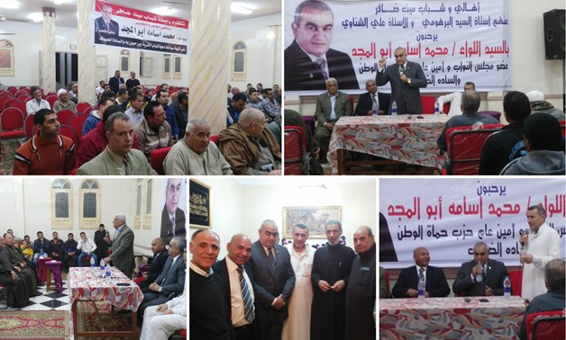 بالصور.. أسامة أبو المجد رئيس برلمانية "حماة الوطن" ينظم لقاءً مفتوحًا مع أهالى الدائرة 