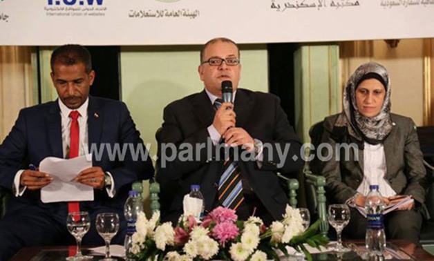 بالصور.. وكيل إعلام القاهرة يُشارك بمؤتمر "الإعلام العربى ومواجهة الإرهاب"