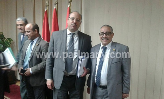 بالصور.. طلعت خليل "نائب السويس" يلتقى وزير المالية للحديث حول الموازنة وخطة الوزارة