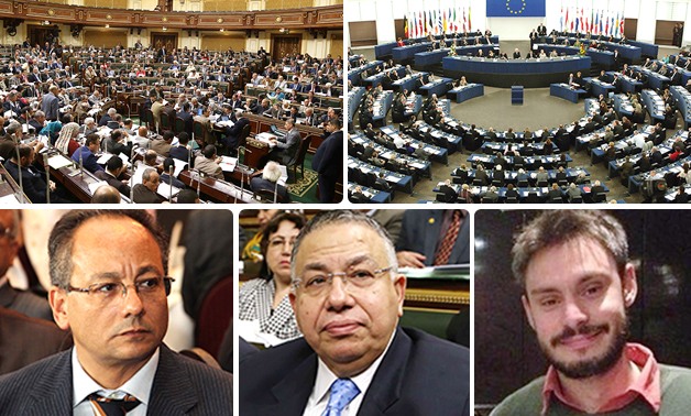 نواب مصر ضد البرلمان الأوروبى