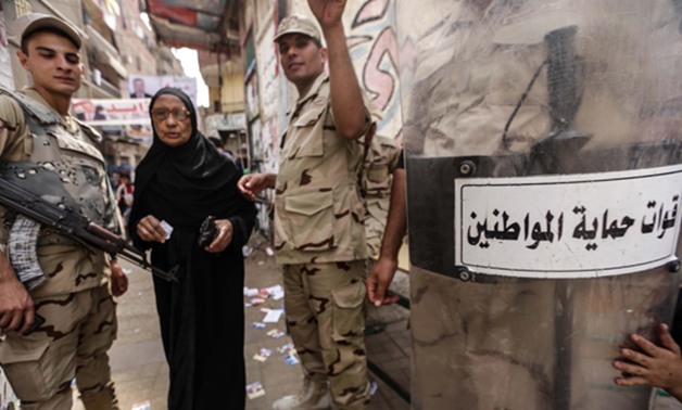 وصول قوات الجيش لاستلام المقار الانتخابية بالشرقية استعداداً لجولة الإعادة 