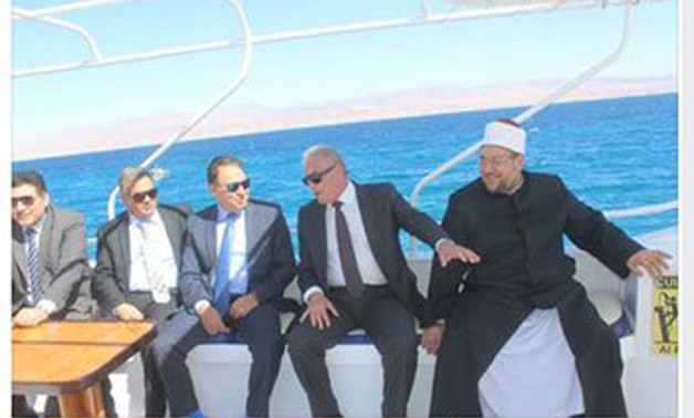 صفحة محافظ جنوب سيناء تنشر صور تفقد 4 وزراء قرية بدوية وقلعة صلاح الدين