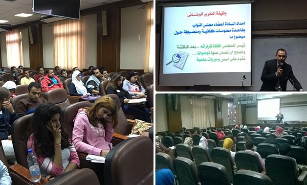 بالصور.. جبهة الهوية المصرية تبدأ تدريب أولى دفعات الحقوق والاقتصاد والعلوم السياسية
