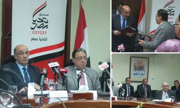 بالصور.. وزارة الصحة توقع بروتوكول تعاون مع صندوق "تحيا مصر" لشراء أدوية فيروس C