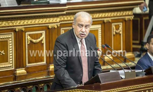 رئيس الوزراء يلقى بيانا عن أسباب إعلان الطوارئ فى سيناء بالجلسة المسائية للبرلمان