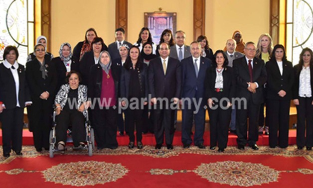 المجلس القومى للمرأة يثنى على لقاء الرئيس السيسى بأعضاء البرلمان 