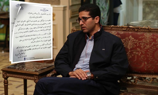 هيثم الحريرى يقدم طلبًا إلى الدكتور على عبد العال للكشف عن لجنة تقصى "جنينة" 