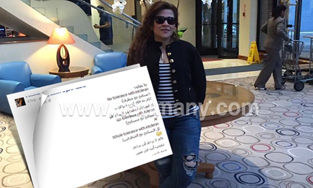 فاطمة ناعوت على "فيس بوك" بعد تأييد قرار حبسها: "لا تتعجب أنت فى مصر"