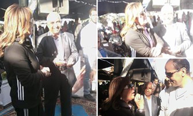 نائبة بالـ"تريننج".. سحر الهوارى تشارك فى حفل يوم اليتيم بمحافظة الفيوم (صور)