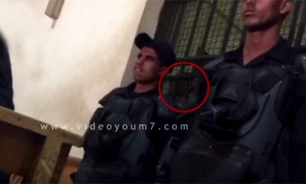 بالفيديو.. الظهور الأول لرقيب الشرطة قاتل سائق الدرب الأحمر قبل حكم المؤبد