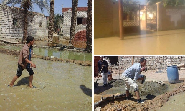 بالصور.. غرق قرية "روبيل" فى مركز طامية بمحافظة الفيوم وسط غياب النواب والمسؤولين 