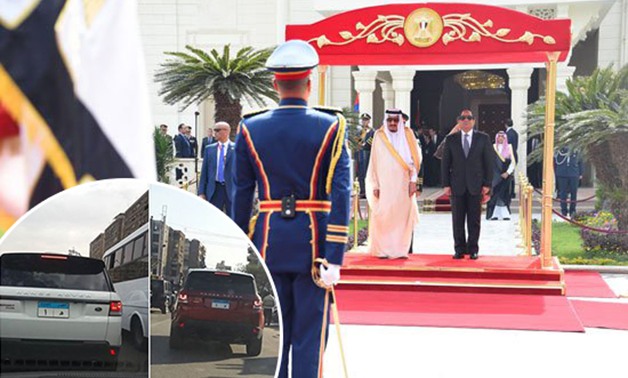  زيارة الملك سلمان وحمل سيارتين نفس اللوحات المعدنية.. أحداث شغلت "الفيس بوك" 