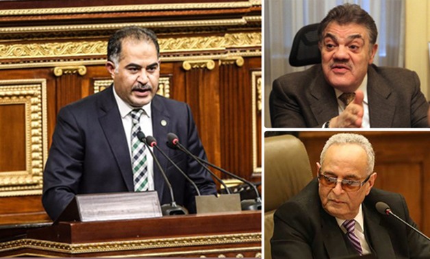 السيد البدوى ووكيل البرلمان ونواب الحزب يدعمون مرشح الوفد فى دائرة عكاشة