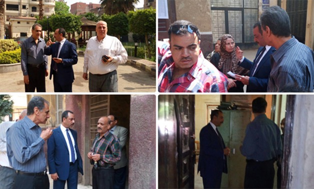 بالصور..إيهاب الطماوى يزور مكتب تموين شبرا برفقة رئيس الحى ويستمع لشكاوى المواطنين