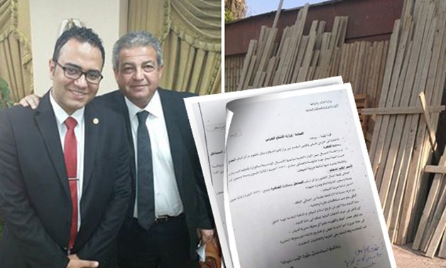 وزير الرياضة يوافق على طلب النائب أحمد زيدان بتطوير مركز شباب "الساحل"