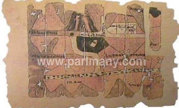 "آثار البحر الأحمر": أقدم خريطة بالعالم "مصرية" رسمت عام 1318 ق م وتضم 130 منجم ذهب