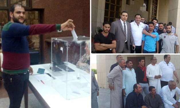 ننشر أول صور من انتخابات المصريين بالخارج على مقعد توفيق عكاشة بـ"طلخا ونبروه"