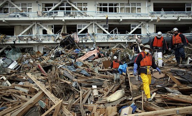 هيئة المسح الجيولوجى: زلزال بقوة 7.4 درجة قرب مدينة بجنوب اليابان