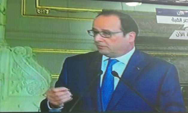 فرانسوا هولاند: نريد تعزيز علاقاتنا الاقتصادية مع مصر عبر الشركات الفرنسية 