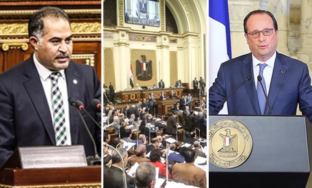 سليمان وهدان: الرئيس الفرنسى يلتقى هيئة المكتب ورؤساء الهيئات البرلمانية والمستقلين