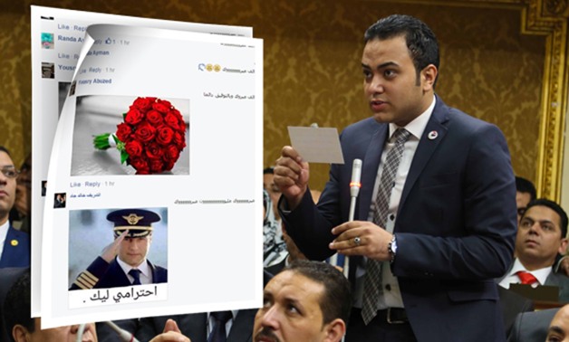  بالصور.. أحمد زيدان يستقبل التهانى بفوزه بأمانة سر "الاتصالات" عبر "فيس بوك"