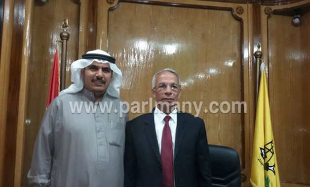 النائب جازى سعد يلتقى محافظ شمال سيناء لتوزيع سيارات المياه على المناطق المحرومة 