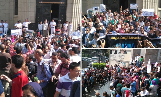 صور أحداث أمس.. السيسى يمنح الأوسمة للعمال..والصحفيون يقدمون بلاغا ضد الداخلية 
