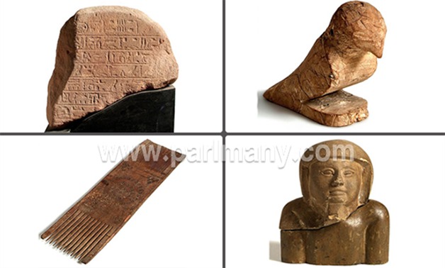 بالصور.. إسرائيل تبيع 8 قطع أثرية مصرية فى مزاد بثمن بخس