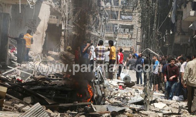 بالصور.. الصليب الأحمر يحذر: حلب تعيش كارثة والمساعدات الإنسانية ستنفد