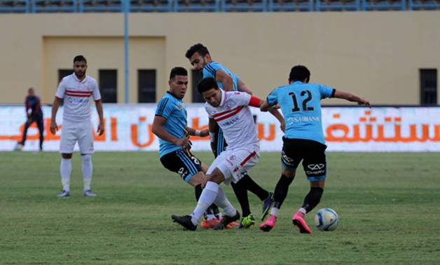 شاهد أهداف مباراة الزمالك اليوم أمام غزل المحلة ضمن منافسات الدورى الممتاز (فيديو)