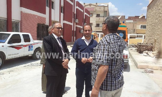 نائب "مستقبل وطن" بالإسماعيلية يتابع أعمال الصيانة لمستشفى القصاصين