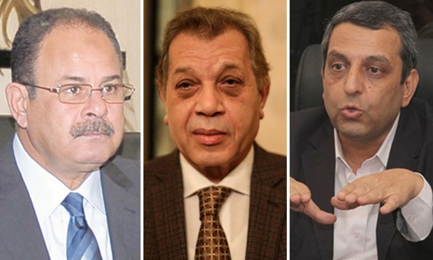وفد النواب الصحفيين يلتقون وزير الداخلية لتقديم واجب العزاء فى شهداء حادث حلوان
