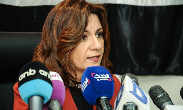 نبيلة مكرم وزيرة الهجرة: نتواصل مع المسؤولين بالسعودية لحل أزمة بصمة الحج