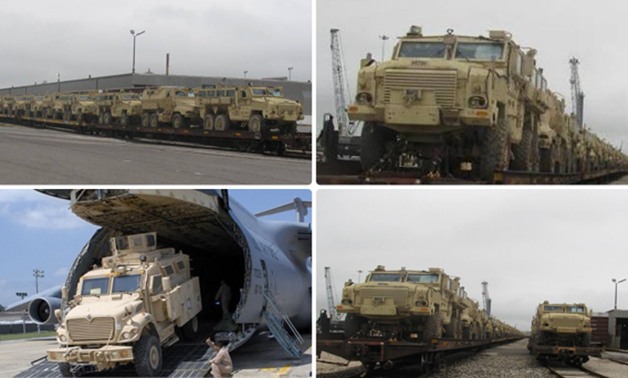 ننشر صور المدرعات الأمريكية المضادة للألغام لحماية الجنود المصريين