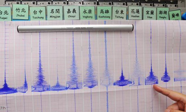 زلزال بقوة 5 درجات بمقياس ريختر يضرب جنوب شرق العاصمة التايوانية