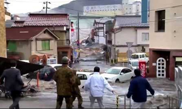زلزال قوته 5.6 درجة يضرب شمالى العاصمة اليابانية "طوكيو" ومخاوف من وقوع "تسونامى"