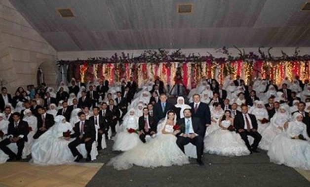 حفل زفاف جماعى بمركز دعم المرأة بطور سيناء