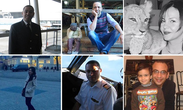 حكاية صورة.. ننشر صورا جديدة لأفراد طاقم طائرة مصر الطيران