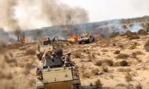 "الشؤون المعنوية" تعرض مقطع فيديو لعمليات الجيش بالمرحلة الثالثة من "حق الشهيد"